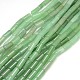 Natural Gemstone Green Aventurine Beads Strands(G-L166-02)-1