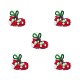 クリスマスをテーマにした手作りランプワークビーズ(XMAS-PW0001-201A)-1