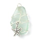 pendentifs en verre de mer(PALLOY-JF02217)-2