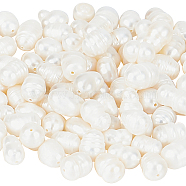 1 Strand Natural Cultured Freshwater Pearl Beads Strands, Rice, Seashell Color, 7~11x5.5~6.5mm, Hole: 0.7mm, about 43~45pcs/strand, 13.70 inch~13.94 inch(34.8~35.4cm)(PEAR-SC0001-11)