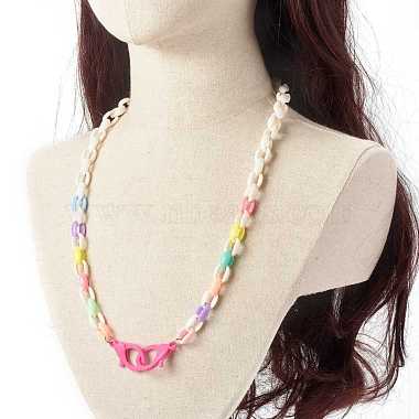 Acrylic Cable Chain Necklaces(NJEW-JN03626)-7