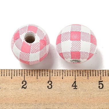 Printed Wood European Beads(WOOD-G022-13N)-3