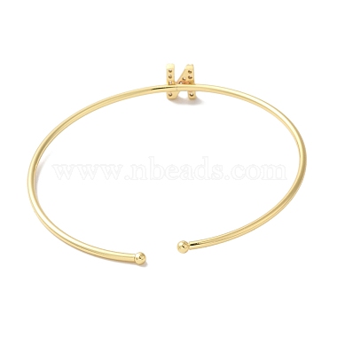 Bracelets en laiton plaqué en rack(BJEW-A018-01G-N)-3