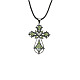 Cross Zinc Alloy Pendant Necklace(VJ0126-06)-1