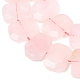 Chapelets de perles en quartz rose naturel(G-I283-B03)-4