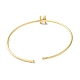 Bracelets en laiton plaqué en rack(BJEW-A018-01G-N)-3