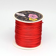 Nylon Thread, Red, 2mm, about 25.15 yards(23m)/roll.(LW-K001-2mm-700-A)