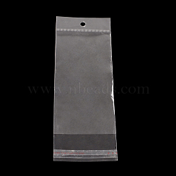 Rectangle OPP Cellophane Bags, Clear, 26.5x9cm, Unilateral Thickness: 0.035mm, Inner Measure: 21x9cm(OPC-R012-71)