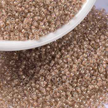 MIYUKI Round Rocailles Beads, Japanese Seed Beads, (RR3734), 15/0, 1.5mm, Hole: 0.7mm, about 5555pcs/bottle, 10g/bottle