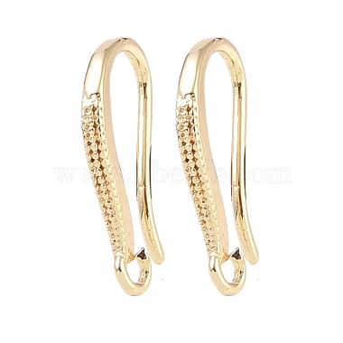 Golden Clear Others Brass Earring Hooks