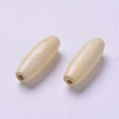 Dyed Natural Long Oval Wood Beads(WOOD-Q003-23x8mm-09-LF)-2
