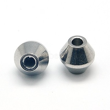 Stainless Steel Color Bicone Stainless Steel Beads