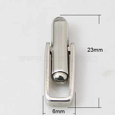 23mm Stainless Steel Button