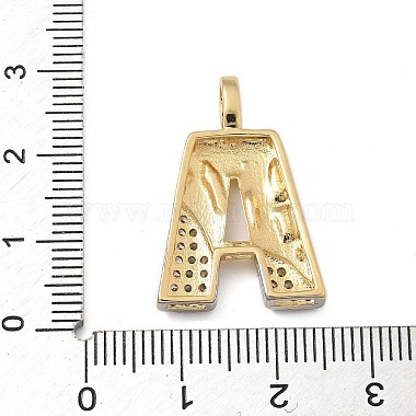 Brass Micro Pave Cubic Zirconia Pendants(KK-B126-02G-A)-3