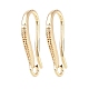 Brass Earring Hooks(KK-U008-05G)-1