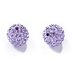 Pave Disco Ball Beads(X-RB-H258-10MM-371)-1