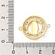 宗教的な真鍮のパヴェクリアキュービックジルコニアコネクタチャーム(FIND-Z041-13A)-3