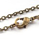 Iron Cable Chain Necklace Making(NJEW-JN01385-01)-1