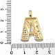 Brass Micro Pave Cubic Zirconia Pendants(KK-B126-02G-A)-3