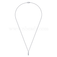 Stainless Steel Pendant Necklaces, Cuban Chain Necklaces for Men(AO9889-1)