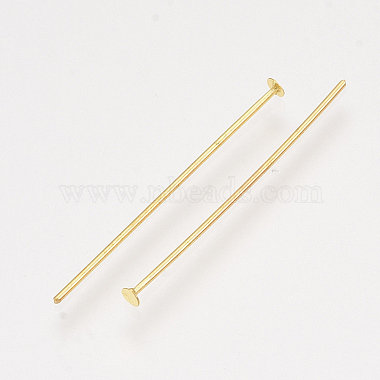 Brass Flat Head Pins(HP3.0cmCY-G-NF)-2