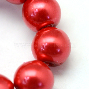 Chapelets de perles rondes en verre peint(X-HY-Q003-6mm-74)-3