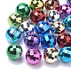 Color Plated Acrylic Beads(PACR-R241-02D)-1