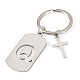 1Pc Stainless Steel Keychains(KEYC-TADJ0001-08Q)-1