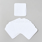 Plastic Kids Eyeglasses Cover Stickers, White, 70x65x0.3mm, 20pcs/set(DIY-WH0591-446)