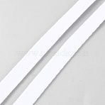 Nylon Bra Underwire Replacement Cover Band Ribbon, Hollow Nylon Ribbon Bone Casing for Underwear Sewing Accessories, White, 3/8 inch(10mm)(OCOR-WH0078-296B)