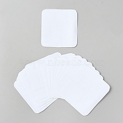 Plastic Kids Eyeglasses Cover Stickers, White, 70x65x0.3mm, 20pcs/set(DIY-WH0591-446)