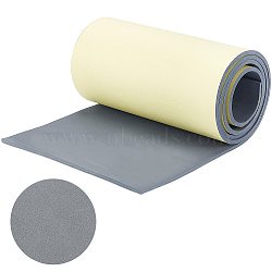 Adhesive EVA Foam Sheets, for Art Supplies, Paper Scrapbooking, Cosplay, Halloween, Foamie Crafts, Gray, 300x6mm, about 2m/roll(DIY-WH0308-451B)