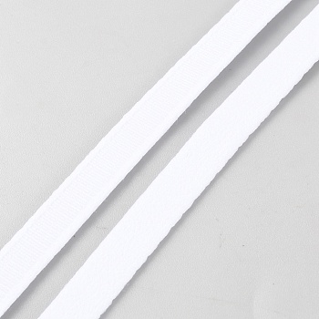 Nylon Bra Underwire Replacement Cover Band Ribbon, Hollow Nylon Ribbon Bone Casing for Underwear Sewing Accessories, White, 3/8 inch(10mm)