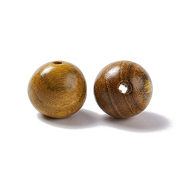 Sandalwood Beads, Lead Free, Round, Saddle Brown, 10mm, Hole: 1.6mm, about 1063pcs/500g