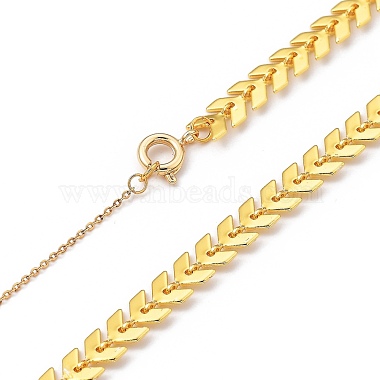 Brass Lariat Necklaces(NJEW-JN03001-02)-3