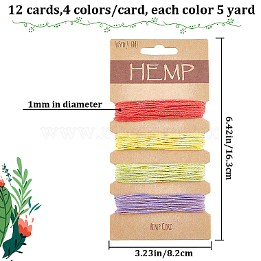 12Pcs 12 Colors Cotton Thread Sets(OCOR-GF0003-06)-2