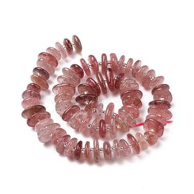 Natural Straswberry Quartz Beads Strands(G-D480-A14)-2
