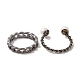 Alloy Infinity & Criss Cross &  Curb Chain Shape Finger Rings Set(RJEW-D116-04B)-3