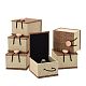 長方形の木製のリングボックス(OBOX-N013-02)-1