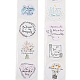 Positive Inspirational Word Paper Stickers(DIY-A049-03A)-1