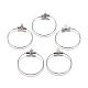 304 Stainless Steel Wire Pendants(STAS-M274-020B)-4