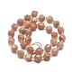 Natural Sunstone Beads Strands(G-K303-A08-10mm)-2