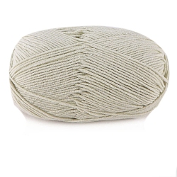Light Cotton Yarn, Knitting Crochet DK Yarn, WhiteSmoke, 50g/skein, about 109.36 Yards(100m)/Skein(YCOR-WH0010-01B)