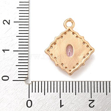 Brass Micro Pave Cubic Zirconia Pendants(KK-Z072-03KCG-01)-3