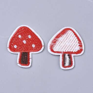 Computerized Embroidery Cloth Iron On/Sew On Patches(AJEW-S076-036)-2