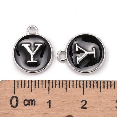 Charms aus platinierter Legierung(ENAM-S118-02Y-P)-3