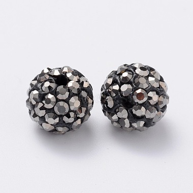 Pave Disco Ball Beads(RB-H258-10MM-566)-2