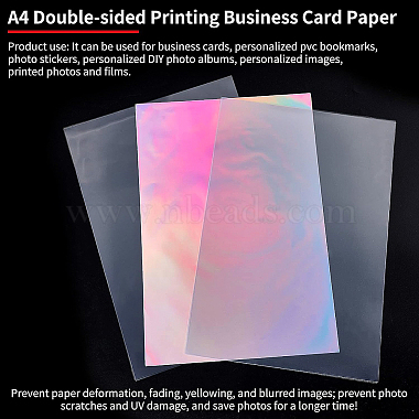 A4 Double-sided Printing Business Card Paper(DIY-WH0214-22)-5