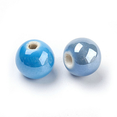 Handmade Porcelain Beads(PORC-D001-14mm-M)-2