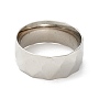 316L Surgical Stainless Steel Finger Rings(STAS-O160-04)